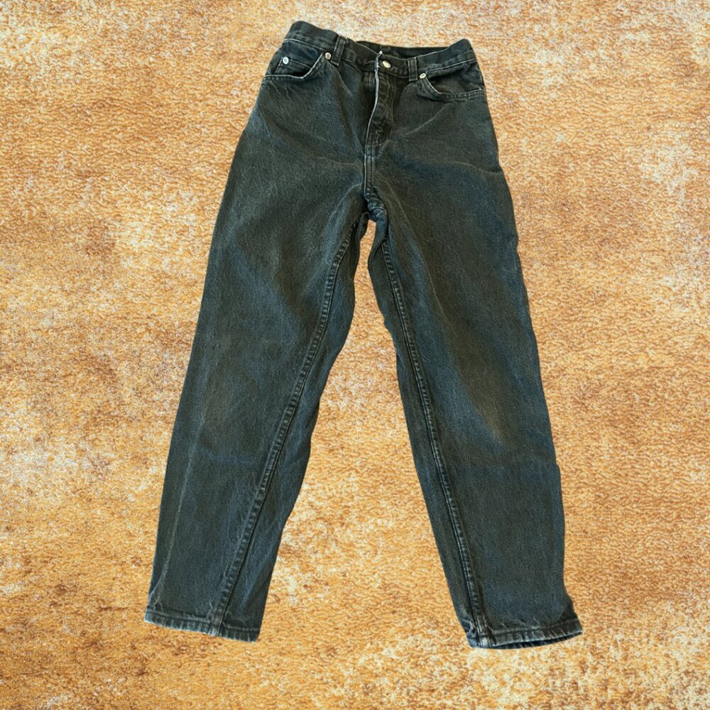 Arizona Jean Co. Vintage 90s Black Wash Jeans – Youth Size 12